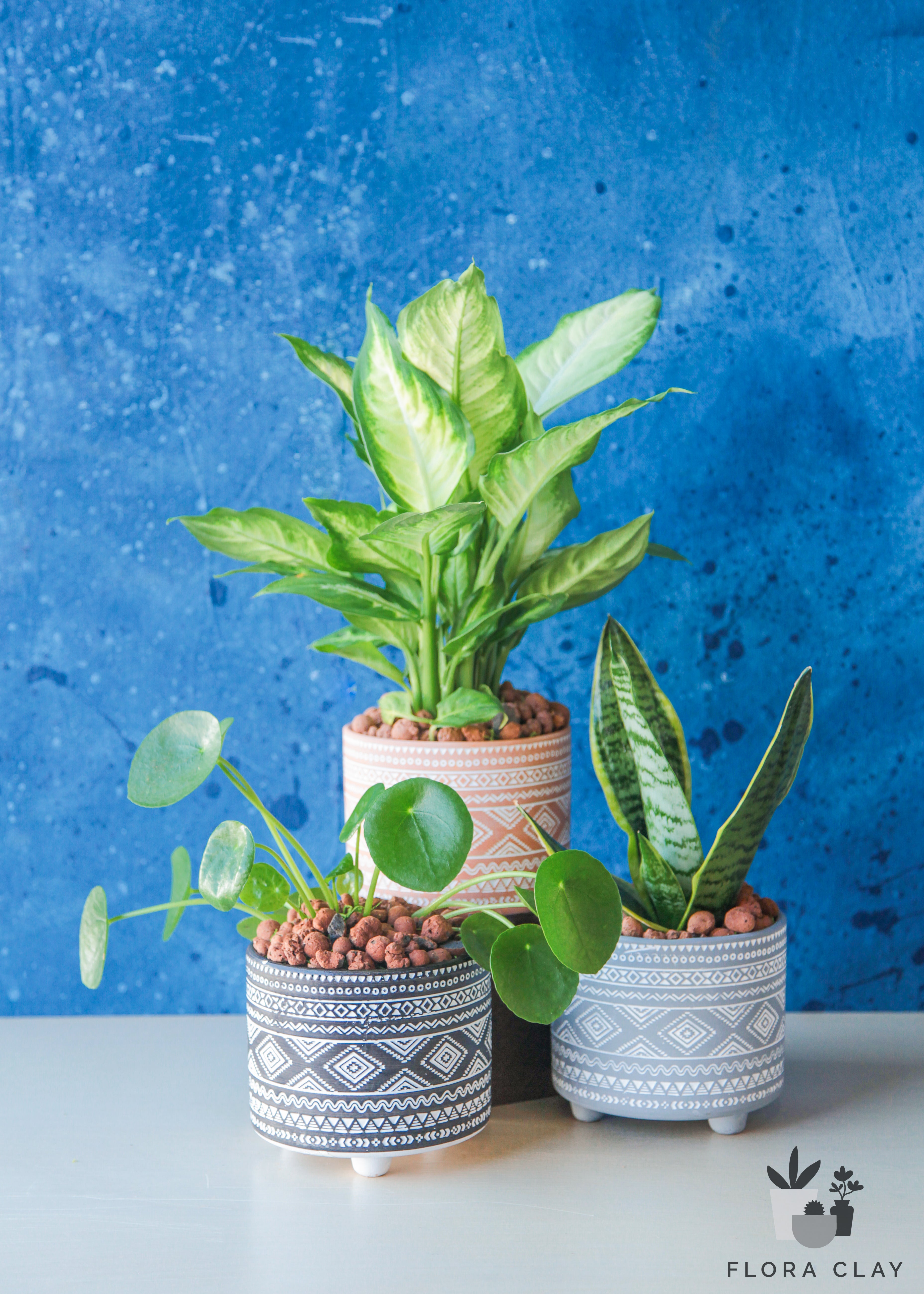 bohemian indoor plant pots Bohemian Basic Trio