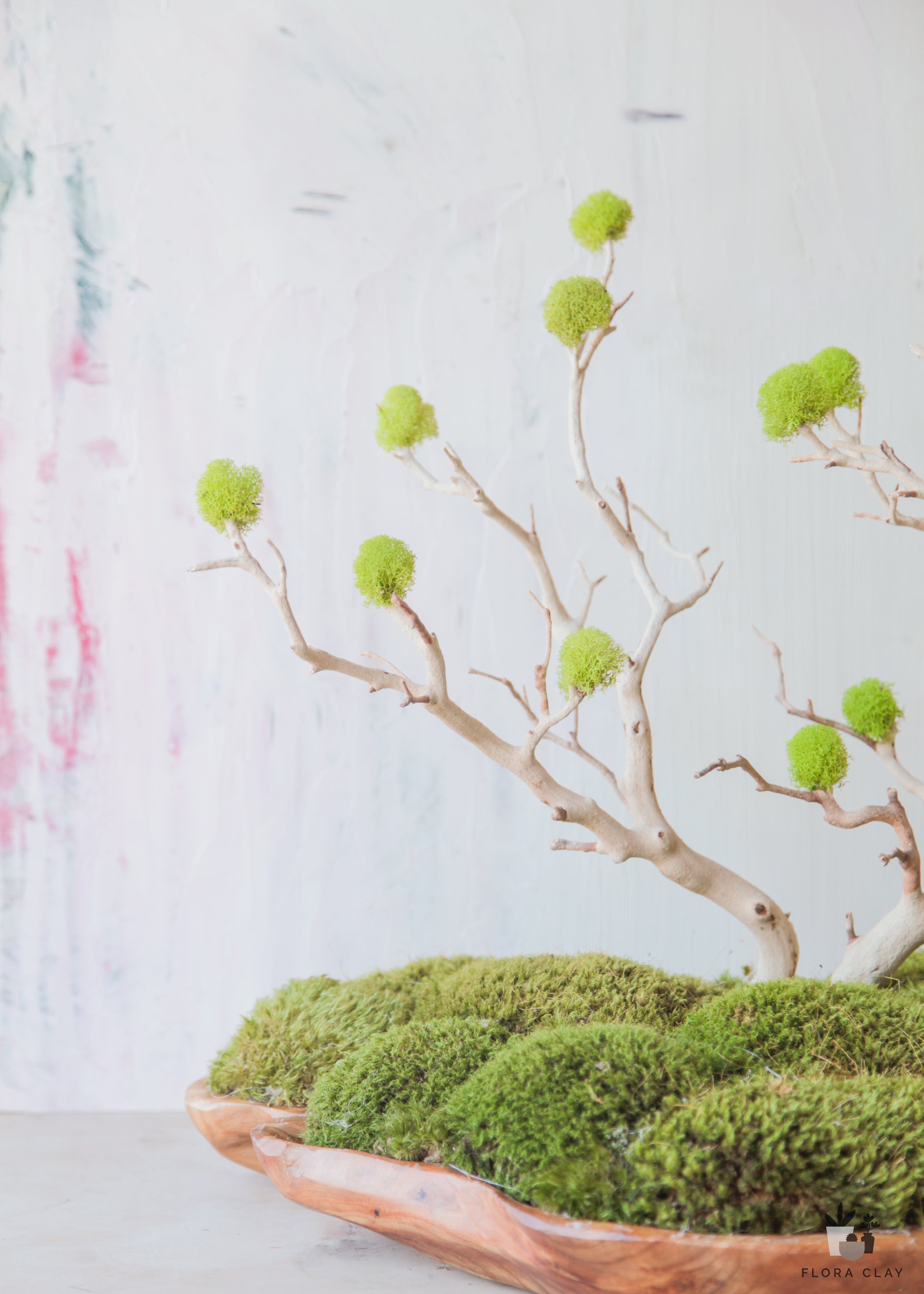 Handmade Moss Tree