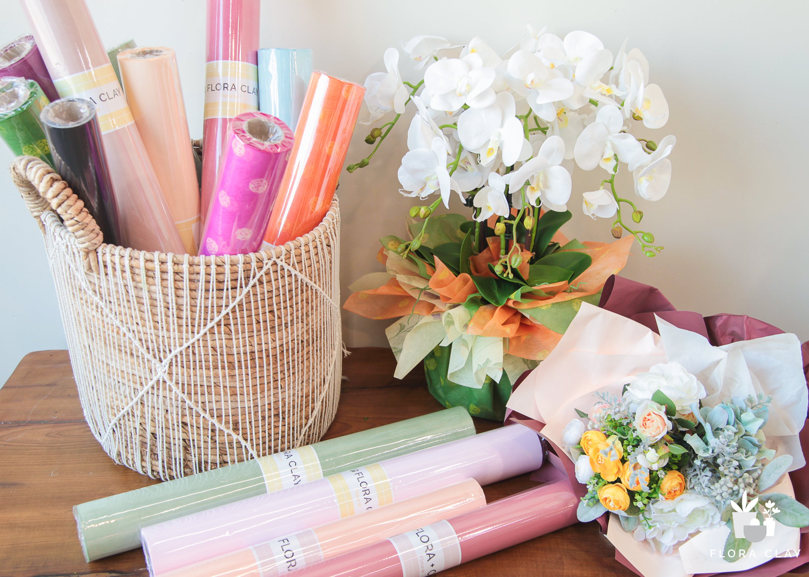 Flower Wrapping Papers