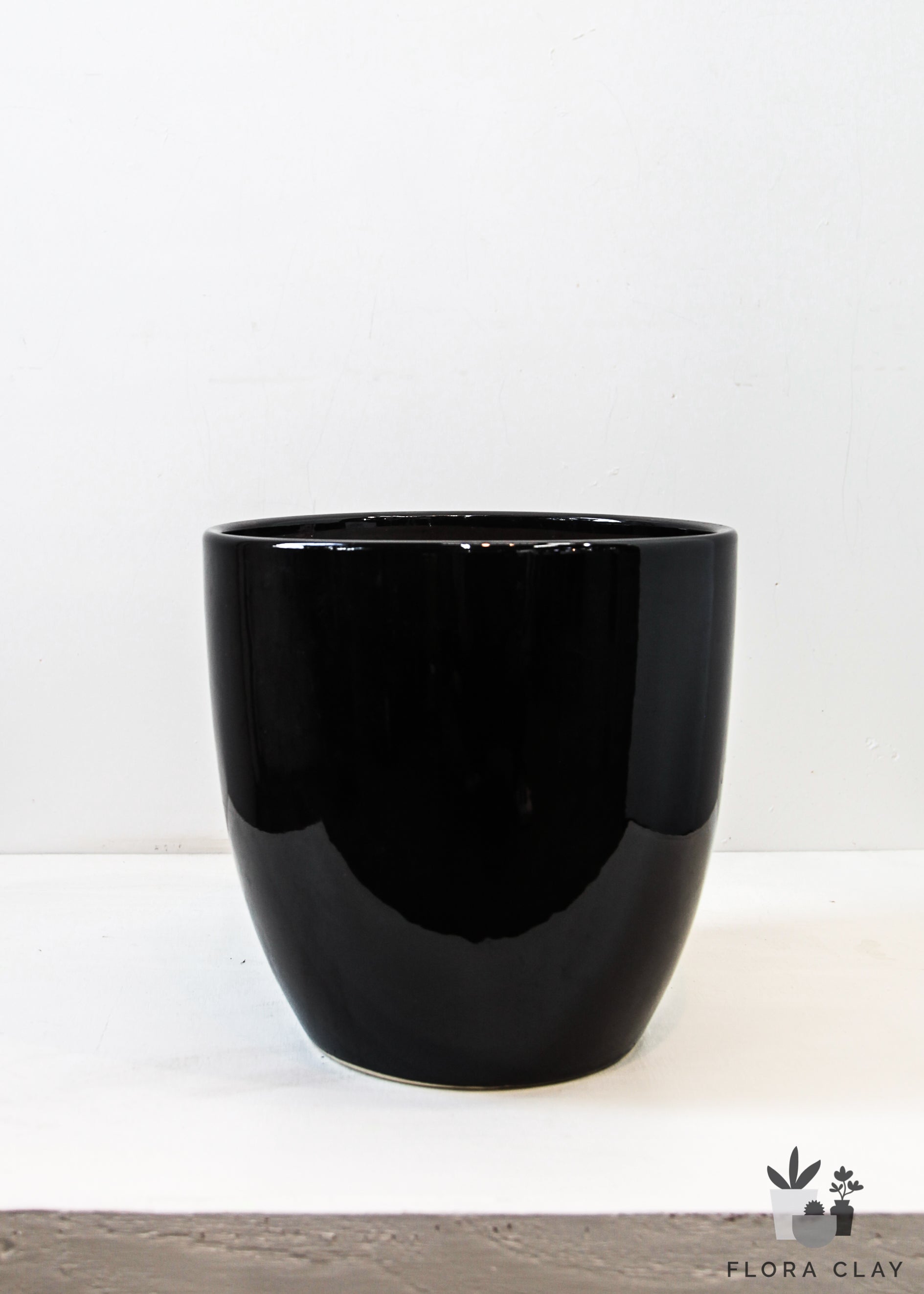 Large Black Ceramic